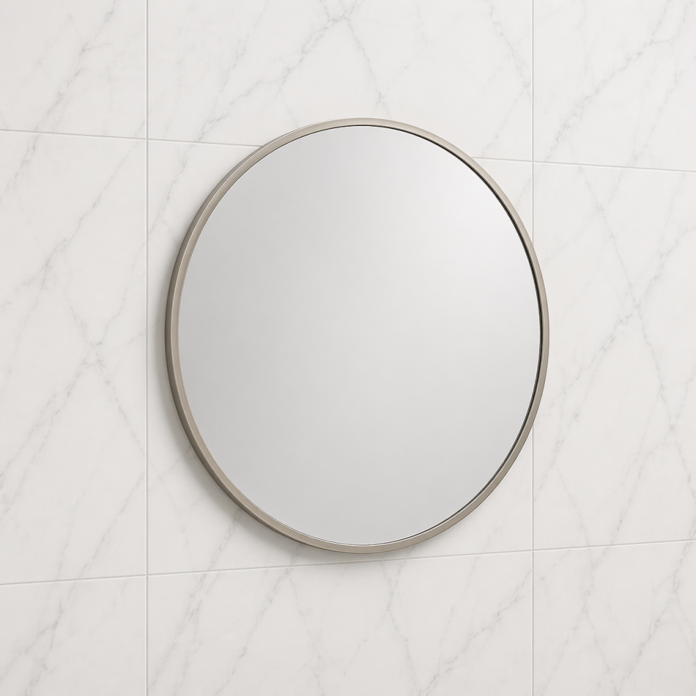Origins Living Docklands Round Mirror 60cm Brushed Bronze DKL-00D060-BZ
