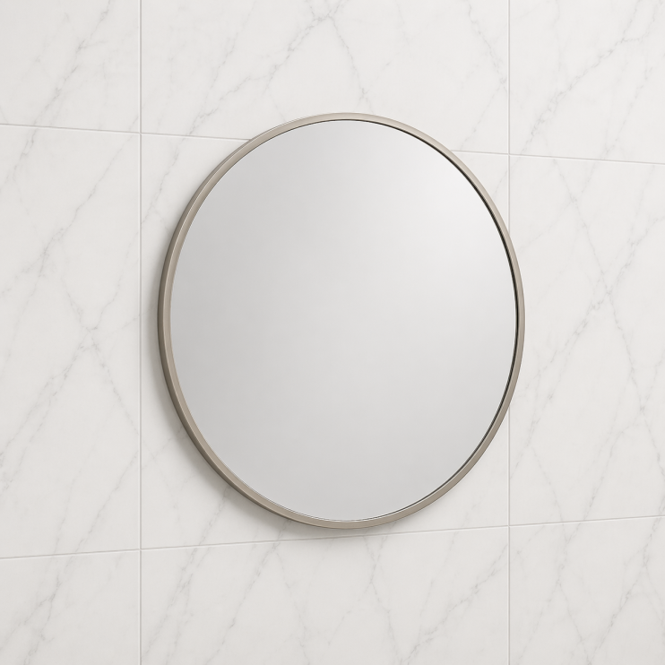 Origins Living Docklands Round Mirror 60cm Brushed Bronze DKL-00D060-BZ