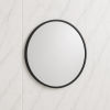 Origins Living Docklands Round Mirror 80cm Black B375547