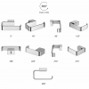 Origins Living Lounge Accessories 5424-13 Origins Living Lounge Open Roll Holder - Chrome 5424-13 Bathroom Accessory