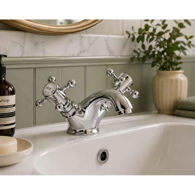 Abode Sentiment Basin Monobloc Mixer - Chrome