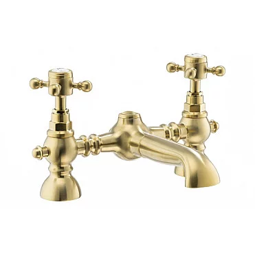 Abode Sentiment Bath Filler - Brushed Brass