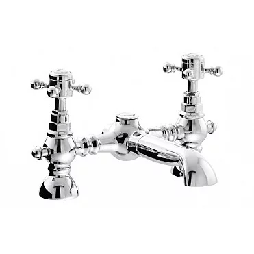 Abode Sentiment Bath Filler - Chrome