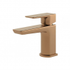 Berio Basin Mixer & Waste - Brushed Bronze Bathroom Taps