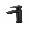 Berio Basin Mixer & Waste - Matt Black Bathroom Taps