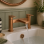 Berio Bath Filler - Brushed Bronze Bathroom Taps