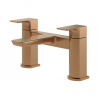 Berio Bath Filler - Brushed Bronze Bathroom Taps