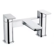Berio Bath Filler - Chrome Bathroom Taps