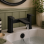 Berio Bath Filler - Matt Black Bathroom Taps