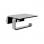 Origins Living Il Giglio Toilet Roll Holder with Shelf - Chrome A925-13 Bathroom Accessory