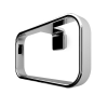 Origins Living Il Giglio Accessories A970-13 Origins Living Il Giglio Towel Ring - Chrome A970-13 Bathroom Accessory