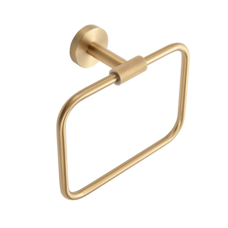 Origins Living Turner Towel Ring - Black TRN-114020-BK Bathroom Accessory