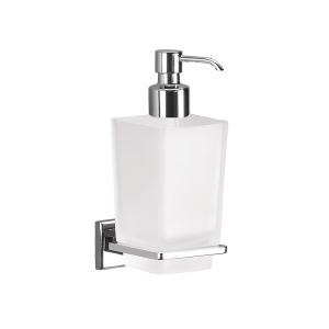 Origins Living Colorado Glass Soap Dispenser - Chrome 6981-13 Bathroom Wall Accessory