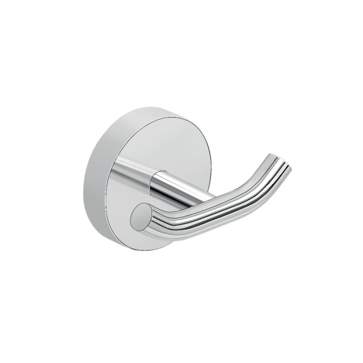 Origins Living Eros Double Hook - Chrome 2326-13 Bathroom Wall Accessories