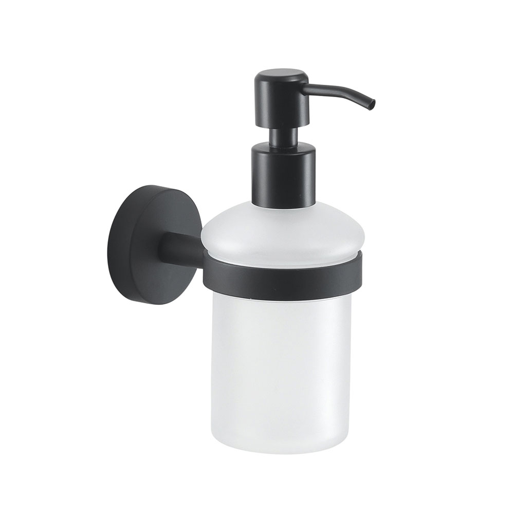 Origins Living Eros Accessories 2381-14 Origins Living Eros Soap Dispenser - Black 2381-14 Bathroom Wall Accessories