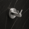 Origins Living G Pro Brushed Chrome Accessories 5026-38 Origins Living G Pro Double Hook - Brushed 5026-38 Bathroom Accessory