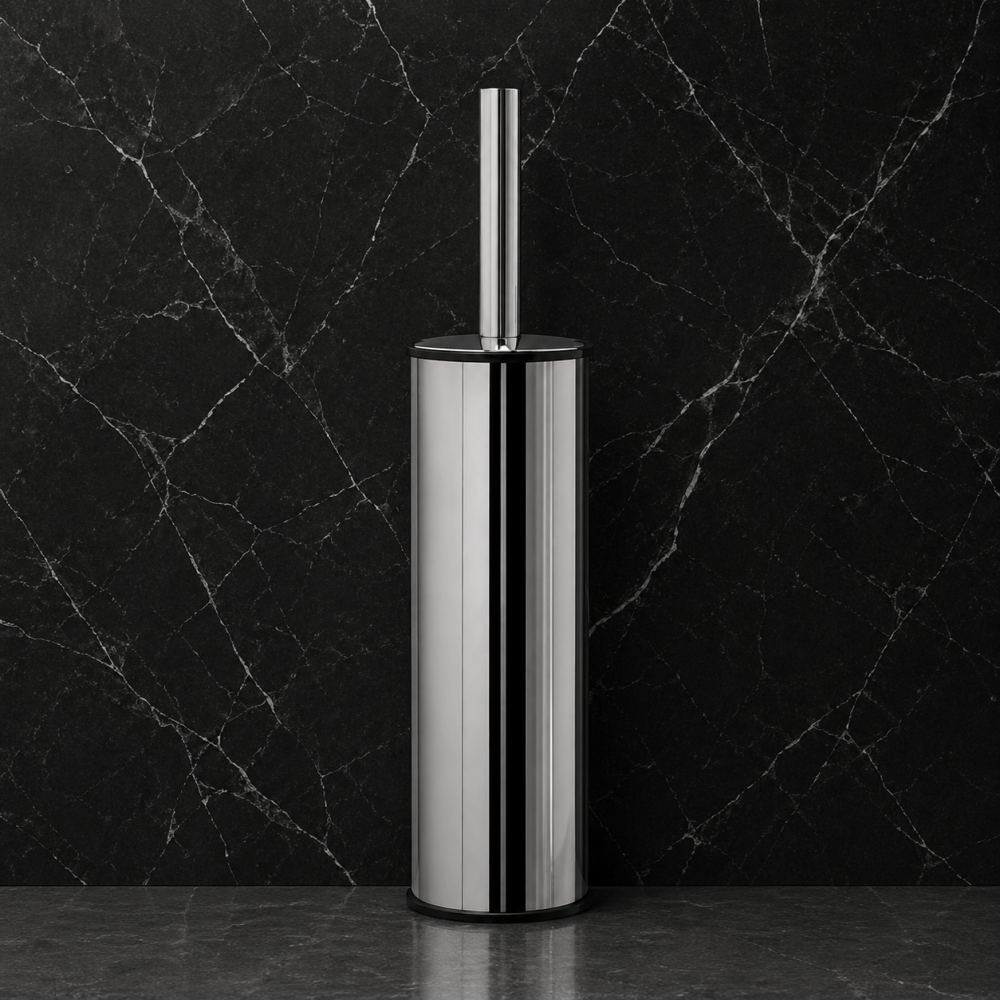 Origins Living G Pro Brushed Chrome Accessories 5034-38 Origins Living G Pro Metal Toilet Brush Freestanding - Brushed 5034-38 Bathroom Accessory Bathroom Accessory