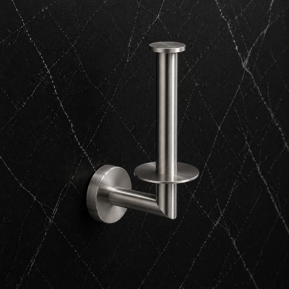 Origins Living G Pro Spare Toilet Roll Holder - Brushed 5024/02-38 Bathroom Accessory