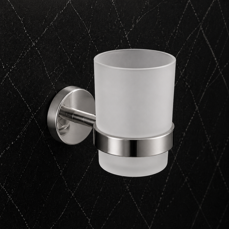 Origins Living G Pro Tumbler Holder - Brushed 5010-38 Bathroom Accessory