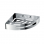 Origins Living Nerva Corner Shower Basket - Brushed Stainless Steel 2479-38