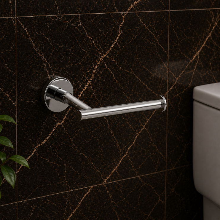 Origins Living G Pro Open Toilet Roll Holder - Chrome 5024-13 Bathroom Accessory