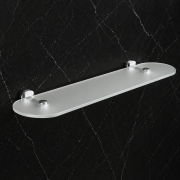 Origins Living Edera Plus Glass Shelf 53cm - Chrome EP19/55-13 Bathroom Wall Accessory