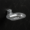 Origins Living Edera Plus Metal Soap Dish - Chrome EP12-13 Bathroom Wall Accessory