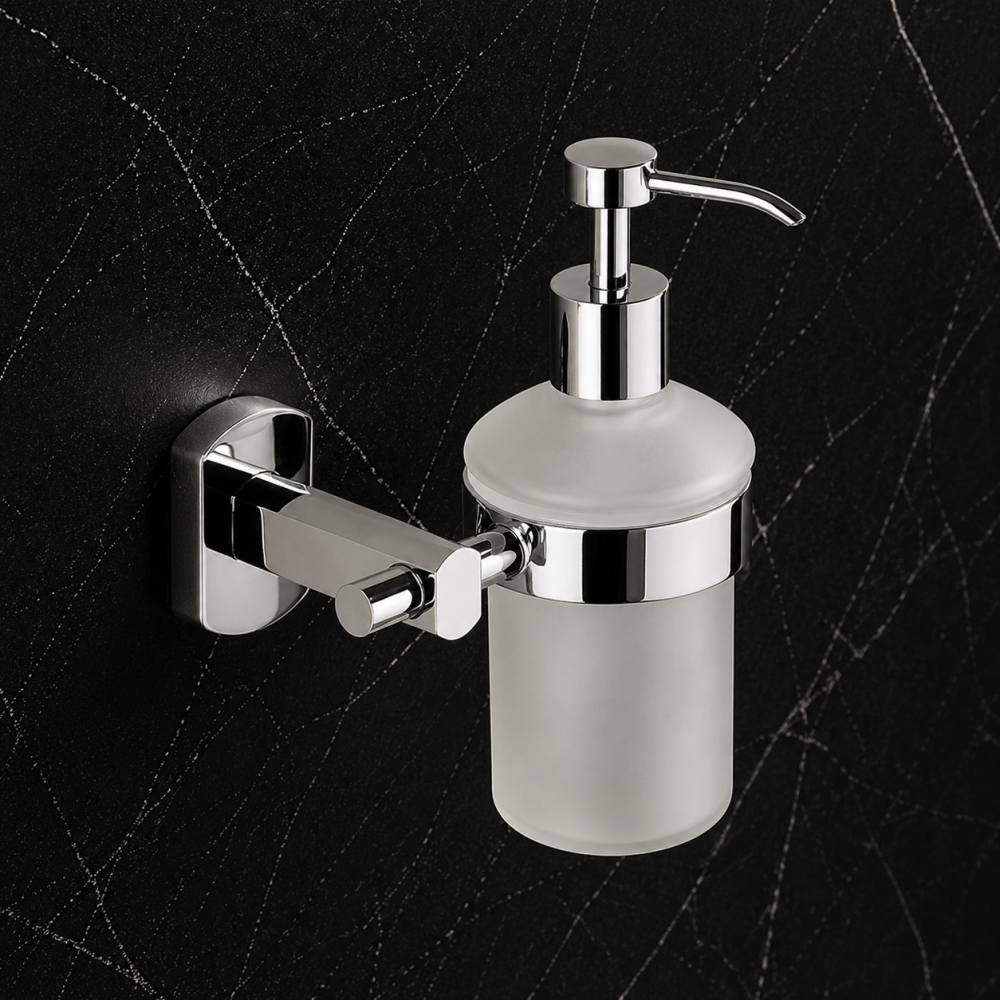 Origins Living Edera Plus Soap Dispenser - Chrome EP81-13 Bathroom Wall Accessory