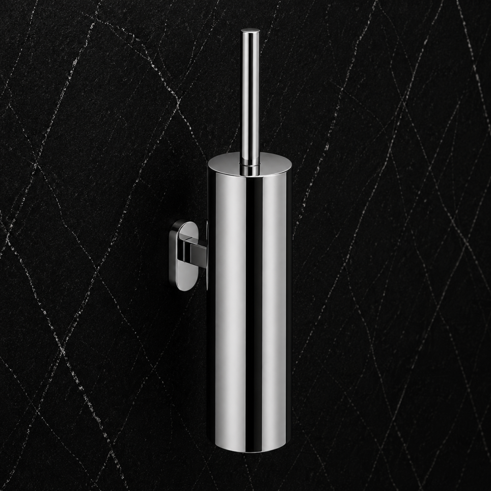 Origins Living Edera Plus Accessories ED34/03-13 Origins Living Edera WC Brush Set Wall Mounted - Chrome ED34/03-13 Bathroom Wall Accessory
