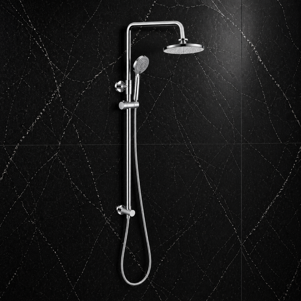 Aurora Round Shower Kit w/Overhead & Handset