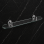 Origins Living Albany Glass Shelf - Chrome ALB-120060-CH Bathroom Wall Fitting