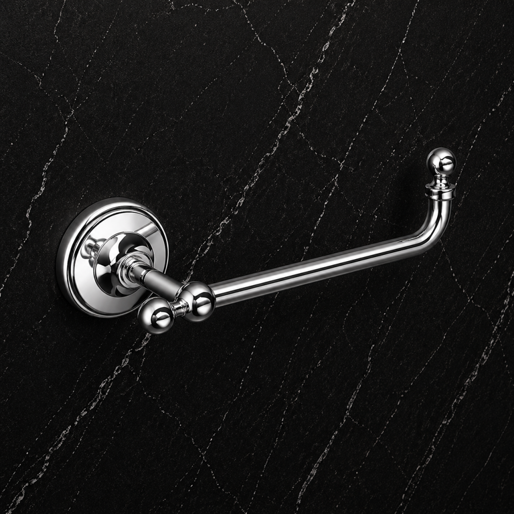 Origins Living Albany Bathroom Wall Fittings ALB-117001-CH Origins Living Albany Open Toilet Roll Holder - Chrome ALB-117001-CH Bathroom Wall Fitting
