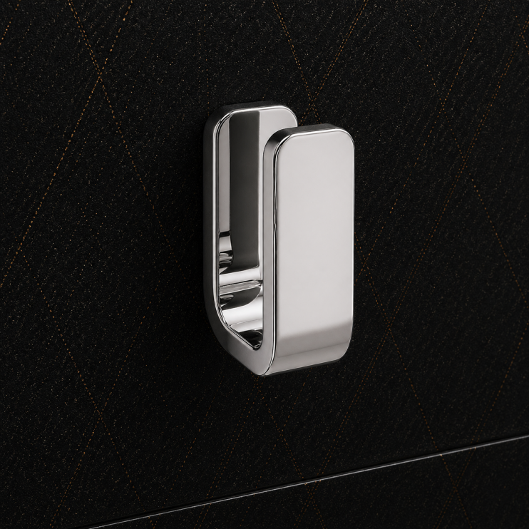 Origins Living Outline Robe Hook - Chrome 3226-13 Bathroom Wall Accessories