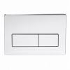 Flushplates DIAC0308 Rectangle Push Button Flushplate - Chrome