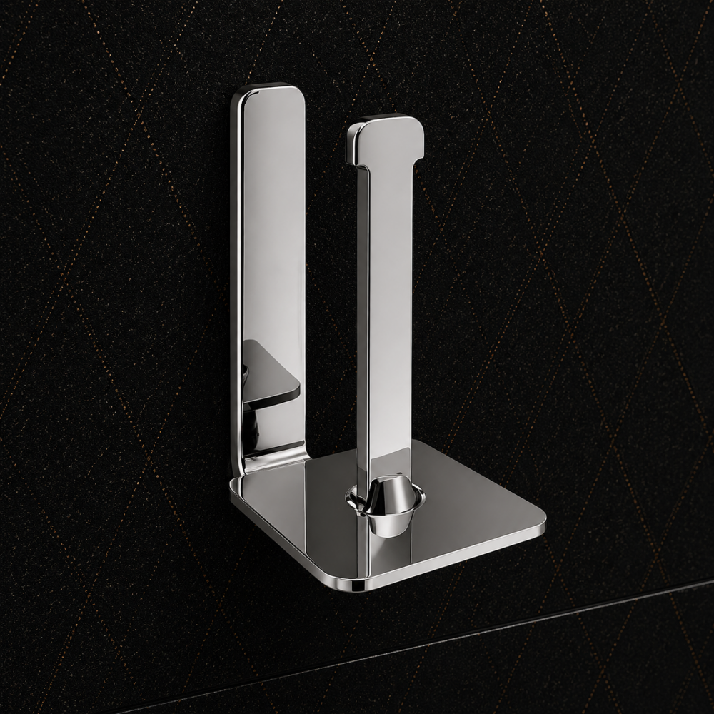 Origins Living Outline Spare Toilet Roll Holder - Chrome 3224/02-13 Bathroom Wall Accessories