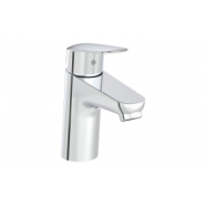 VitrA Flow Round Basin Mixer - Chrome