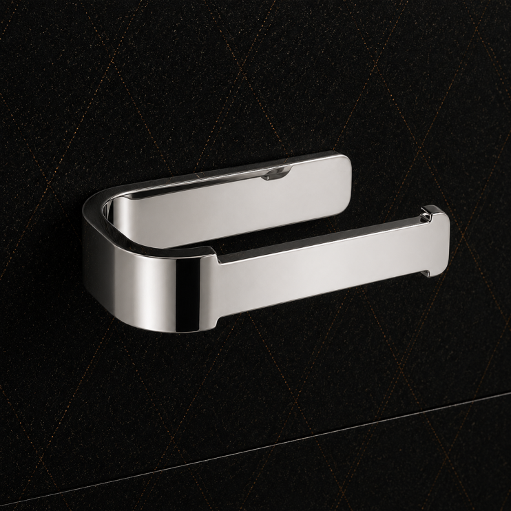 Origins Living Outline Open Toilet Roll Holder - Chrome 3224-13 Bathroom Wall Accessories