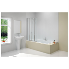 Merlyn 850x1400mm 4-Fold Bath Screen (8mm) Merlyn 850x1400mm 4-Fold Bath Screen (8mm)