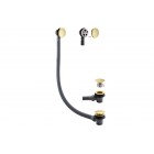 Bathroom Suites DIGSP116 Laurus Full Suite & Bath with Brushed Brass Finishes Bathroom Suites DIGSP116 Laurus Full Suite & Bath with Brushed Brass Finishes