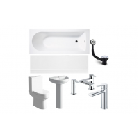 Laurus Full Suite & Bath with Chrome Finishes Laurus Full Suite & Bath with Chrome Finishes