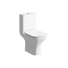 Cosmos 500mm Basin Unit & Rimless Close Coupled WC Pack - Matt Latte