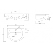 Vista 450mm Vanity & C/C Toilet Pack
