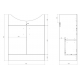 Vista 650mm Vanity & C/C Toilet Pack