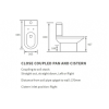 Vista 650mm Vanity & C/C Toilet Pack