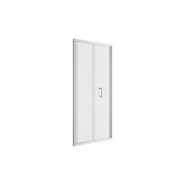 Classix 700mm x 6mm Glass Bi-fold Door - Chrome