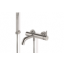 Bathroom Basin/Bath Wall Mixers S/Steel