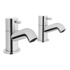 VitrA Minimax S Bath Pillar Taps- Chrome