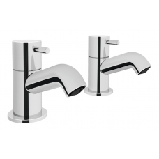 VitrA Minimax S Bath Pillar Taps- Chrome