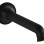 VitrA Origin Classic Wall Mounted Bath Spout - Matt Black