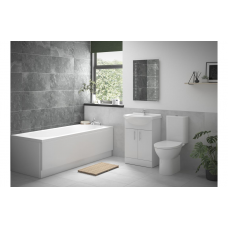 Vista Full Bathroom Vanity Suite with Bath